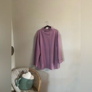 J.Jill 100% wool swing coat
